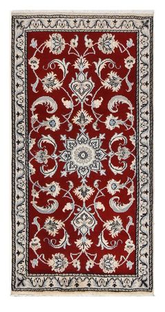 Perser Rug - Nain - 139 x 69 cm - red