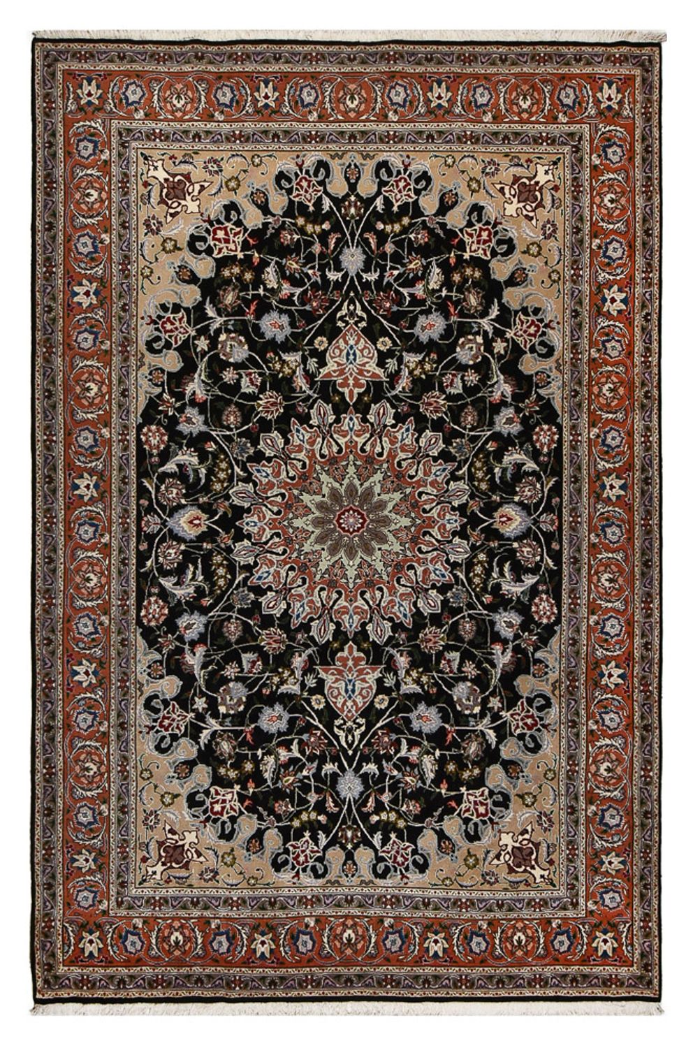 Perser Rug - Tabriz - Royal - 318 x 208 cm - dark blue