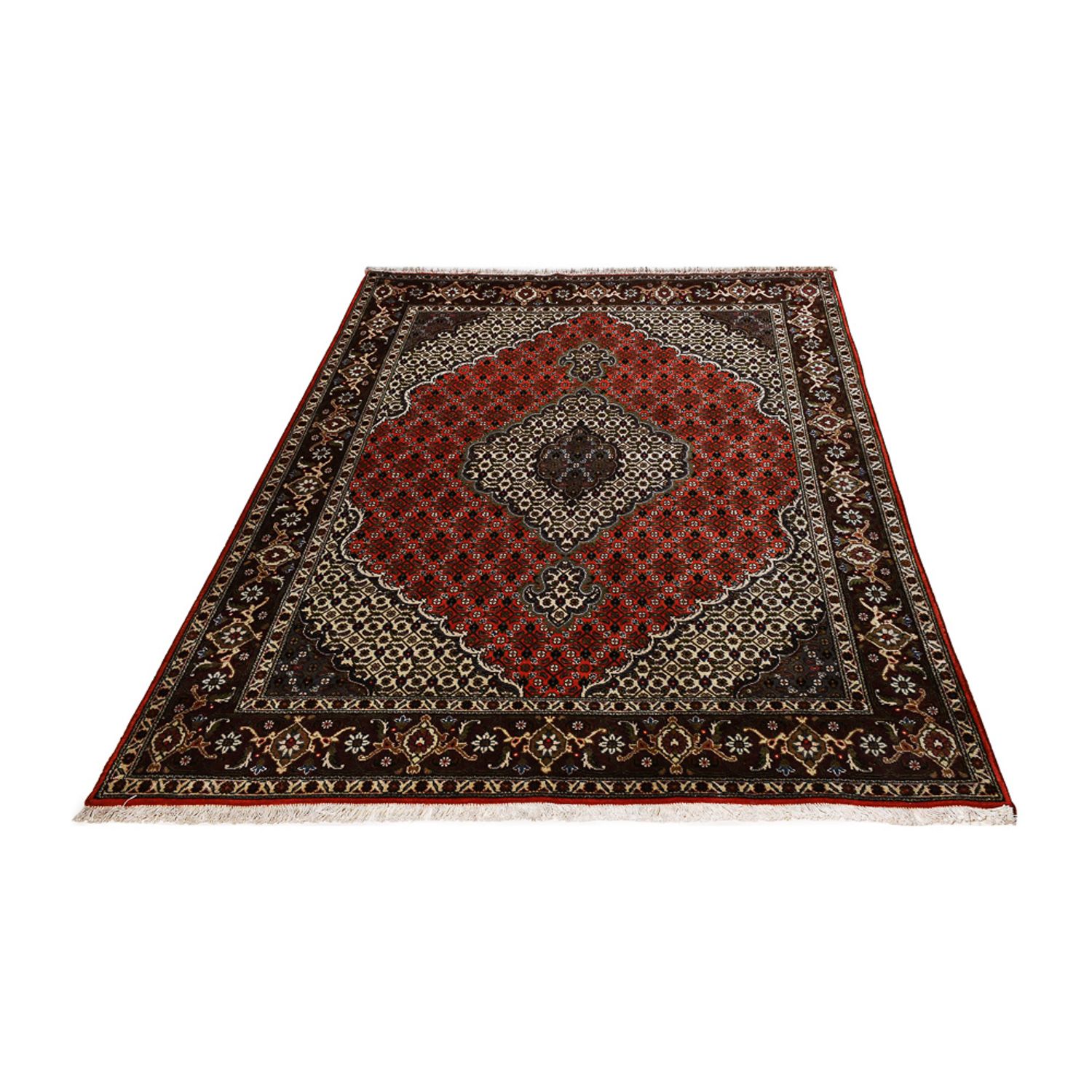 Perser Rug - Tabriz - Royal - 210 x 150 cm - red