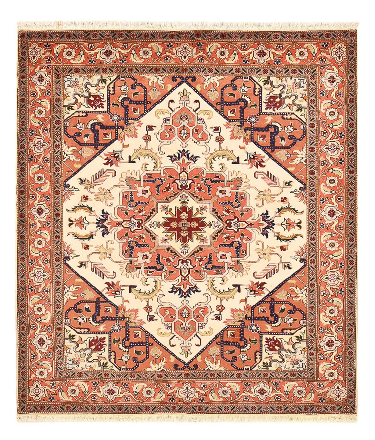 Perser Rug - Nomadic - 222 x 195 cm - cream