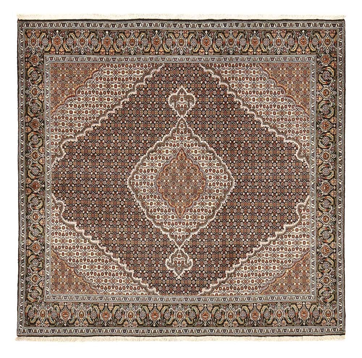 Perser Rug - Tabriz - Royal square  - 207 x 205 cm - brown