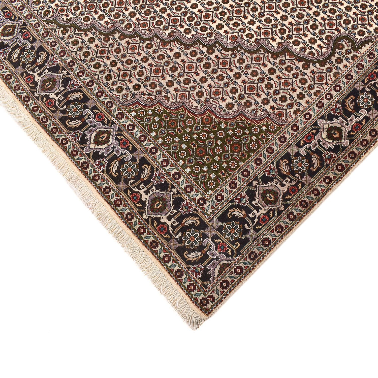 Perser Rug - Tabriz - Royal square  - 204 x 200 cm - light brown