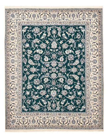 Perser Rug - Nain - Royal - 254 x 198 cm - dark green