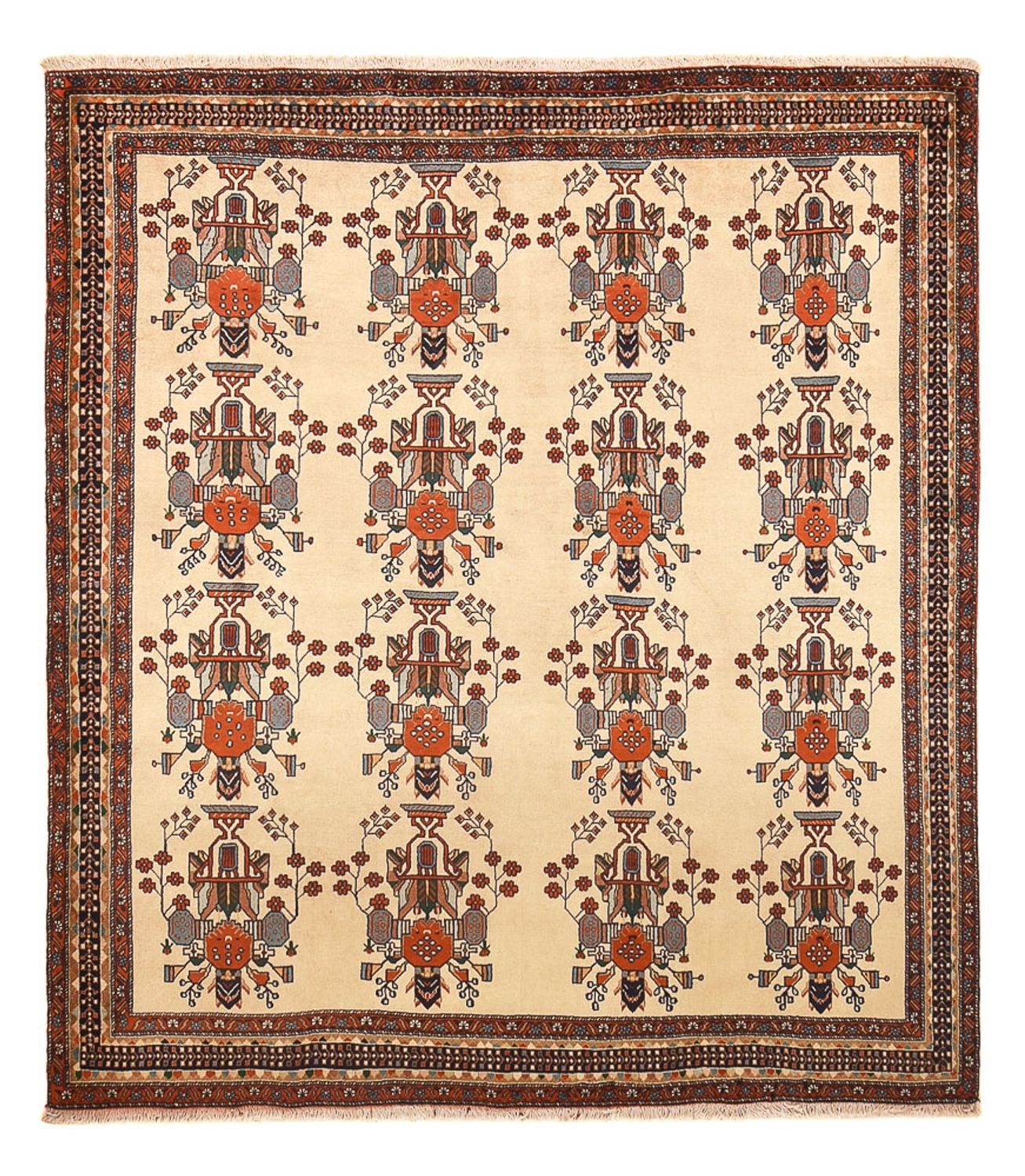 Perser Rug - Nomadic - 230 x 195 cm - beige