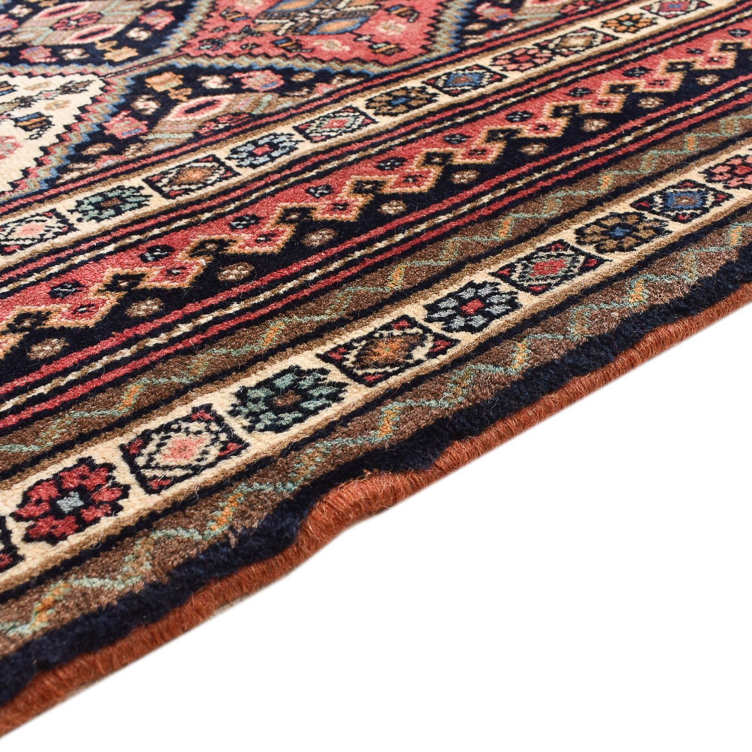 Perser Rug - Nomadic - 253 x 185 cm - light red