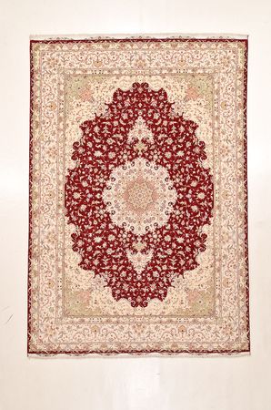 Perser Rug - Tabriz - Premium - 359 x 251 cm - red