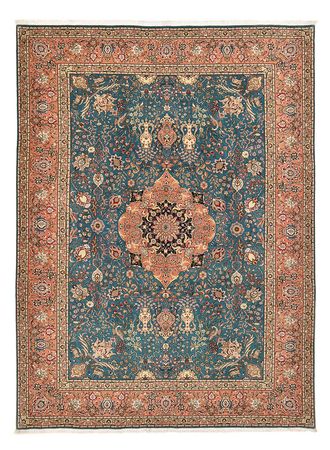 Perser Rug - Tabriz - Royal - 352 x 253 cm - sea blue