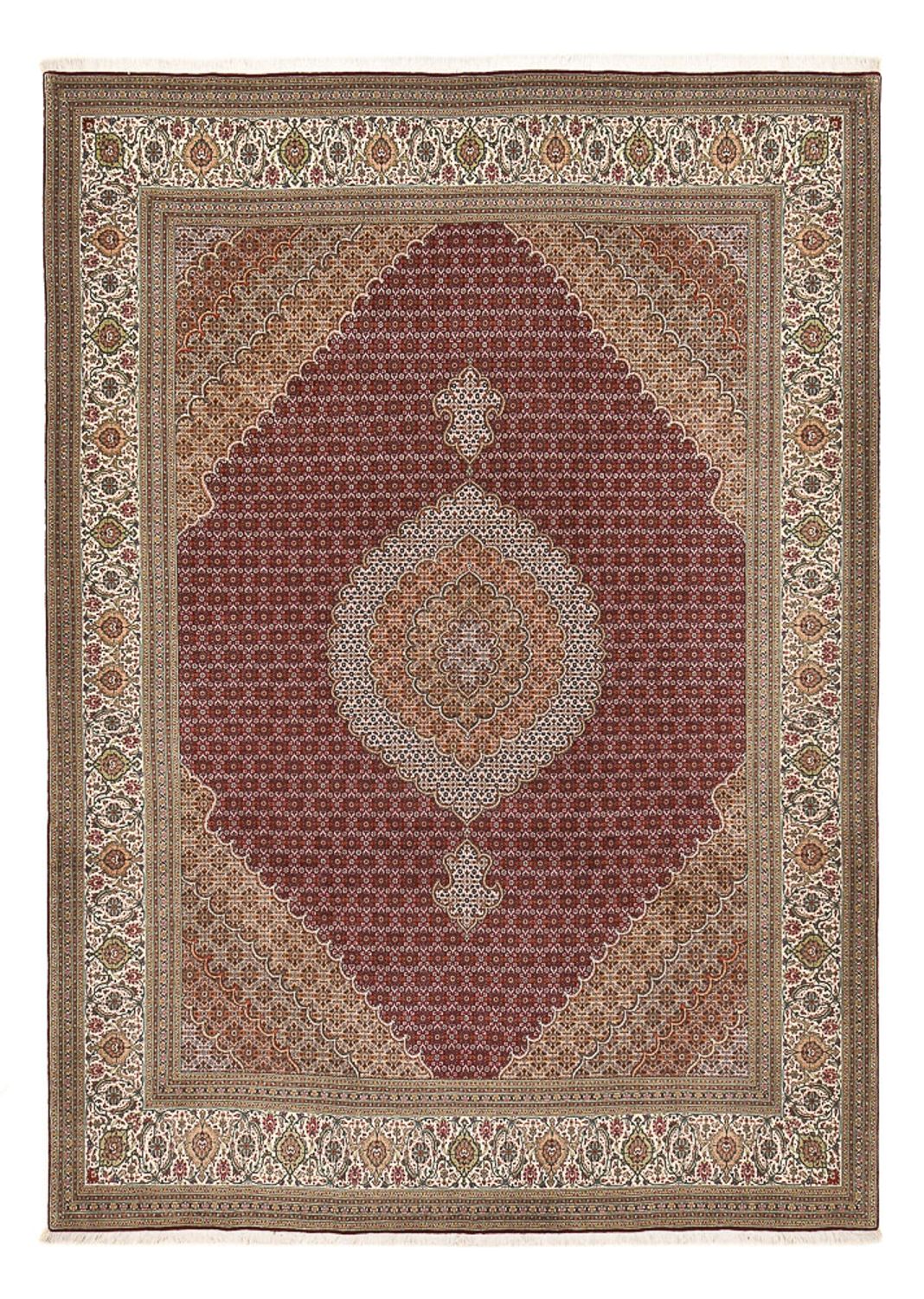 Perser Rug - Tabriz - Royal - 351 x 250 cm - bordeaux red