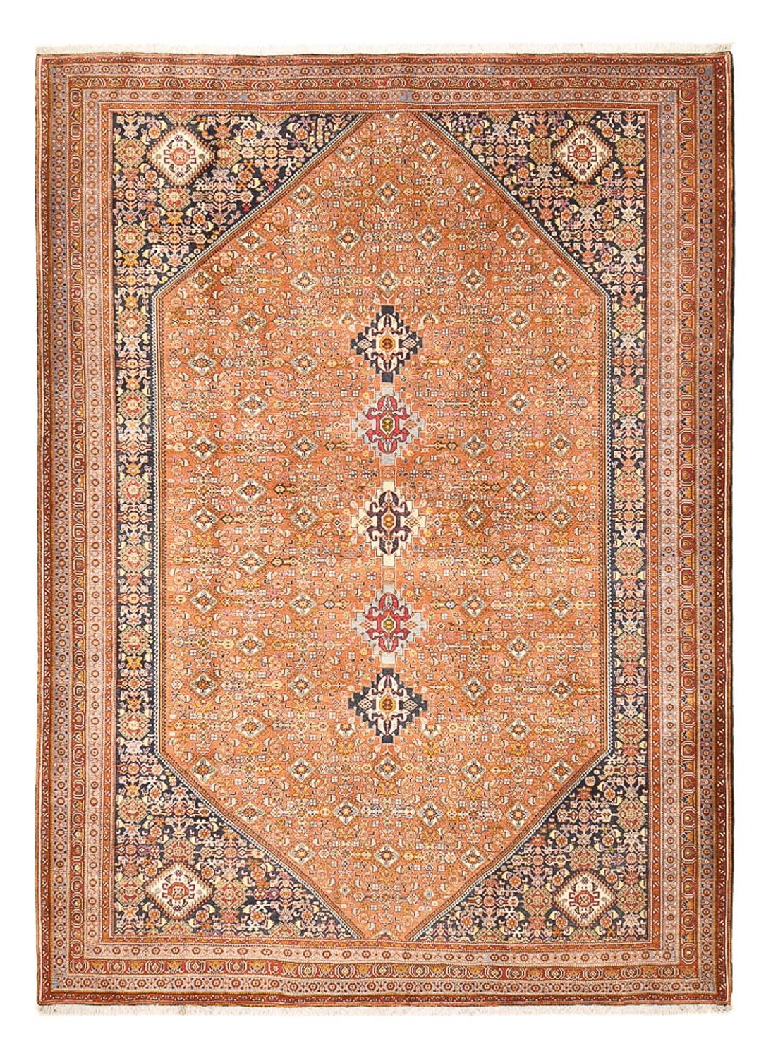 Gabbeh Rug - Kashkuli Perser - 343 x 254 cm - light red