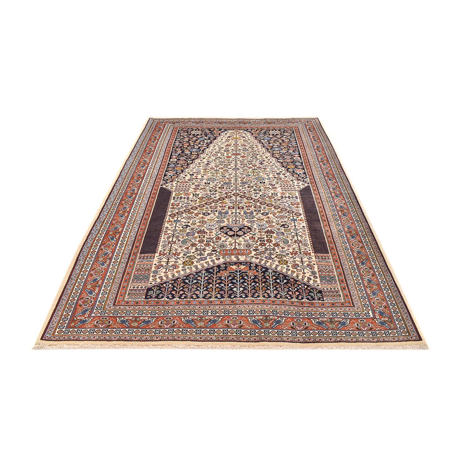 Gabbeh Rug - Kashkuli Perser - 295 x 205 cm - beige