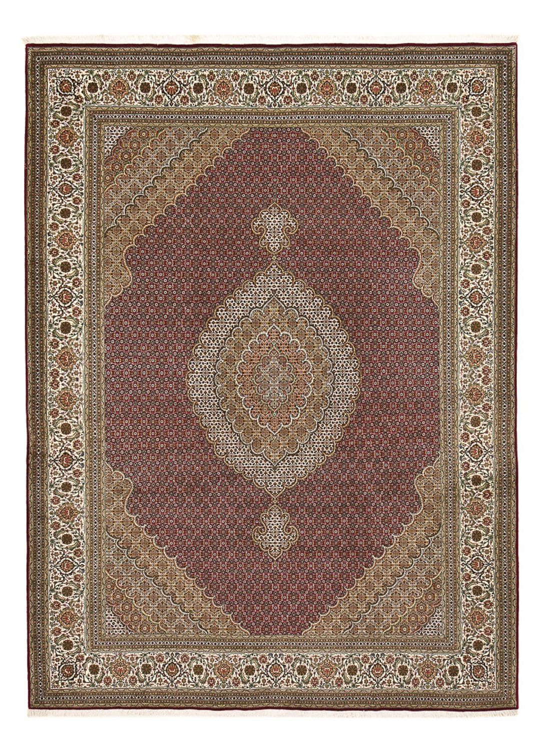 Perser Rug - Tabriz - Royal - 346 x 255 cm - rust