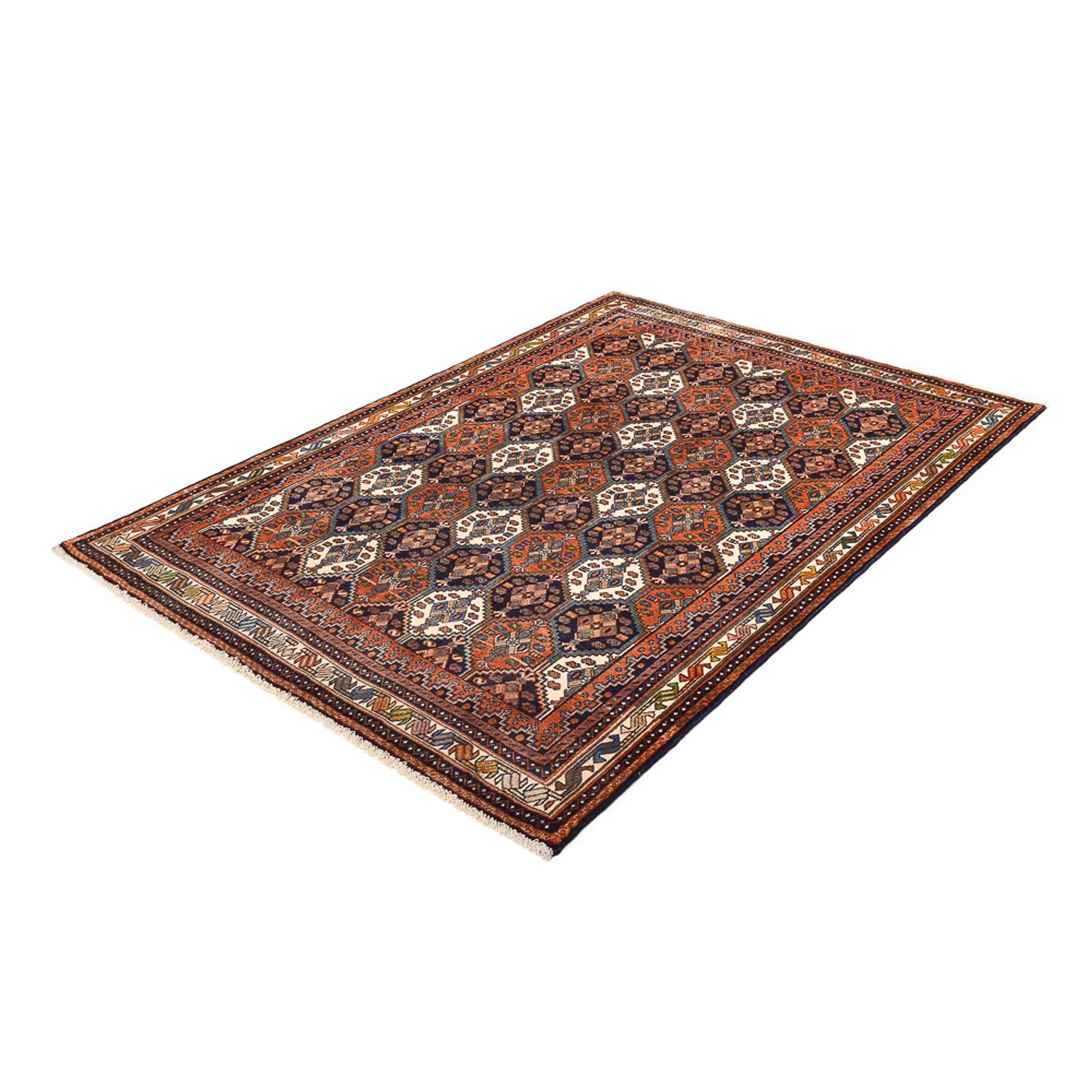 Perser Rug - Nomadic - 209 x 147 cm - multicolored