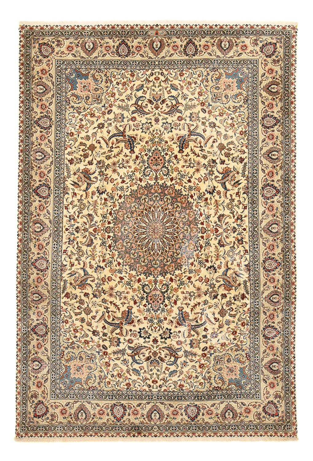 Perser Rug - Ghom - Royal - 298 x 204 cm - light beige