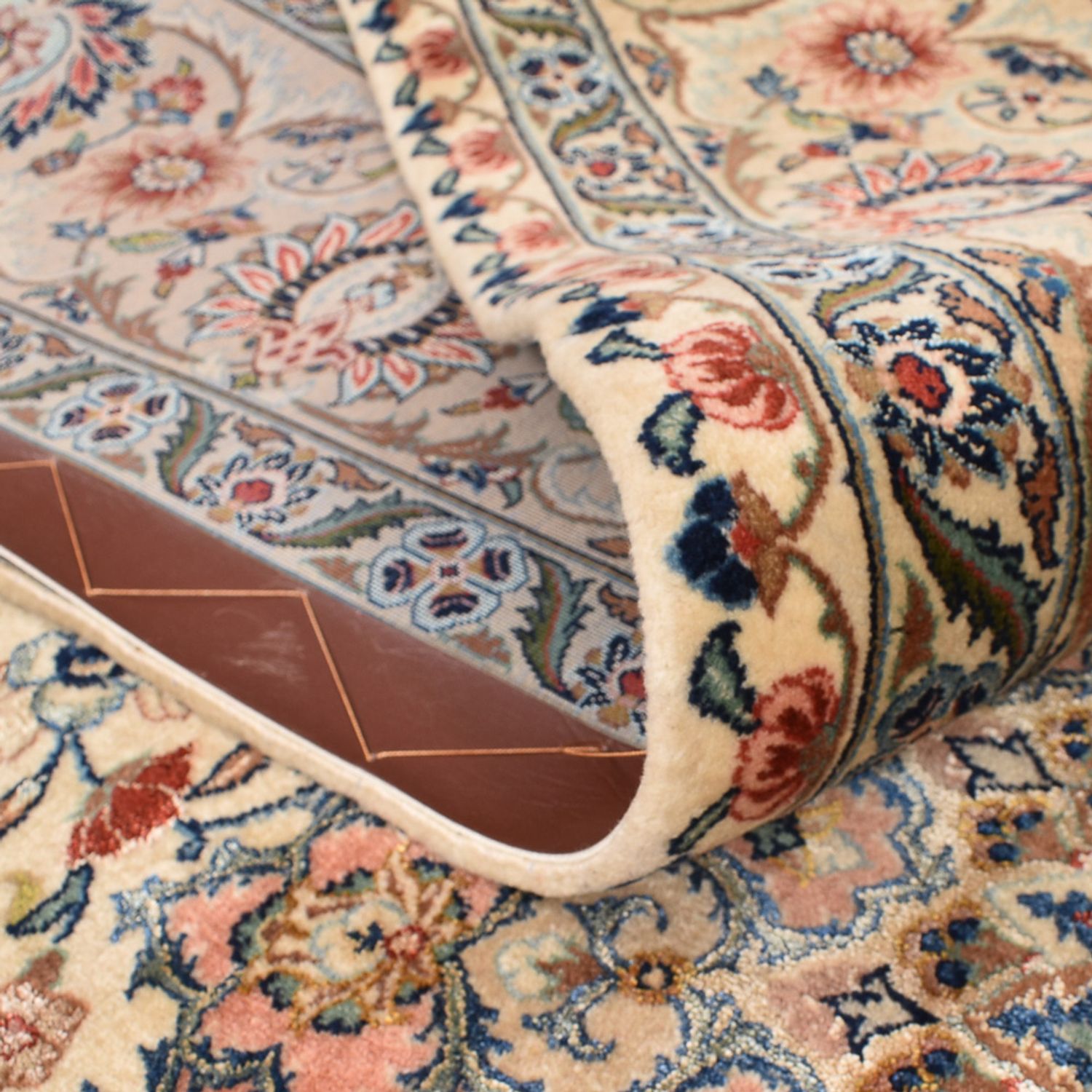 Perser Rug - Ghom - Royal - 298 x 204 cm - light beige