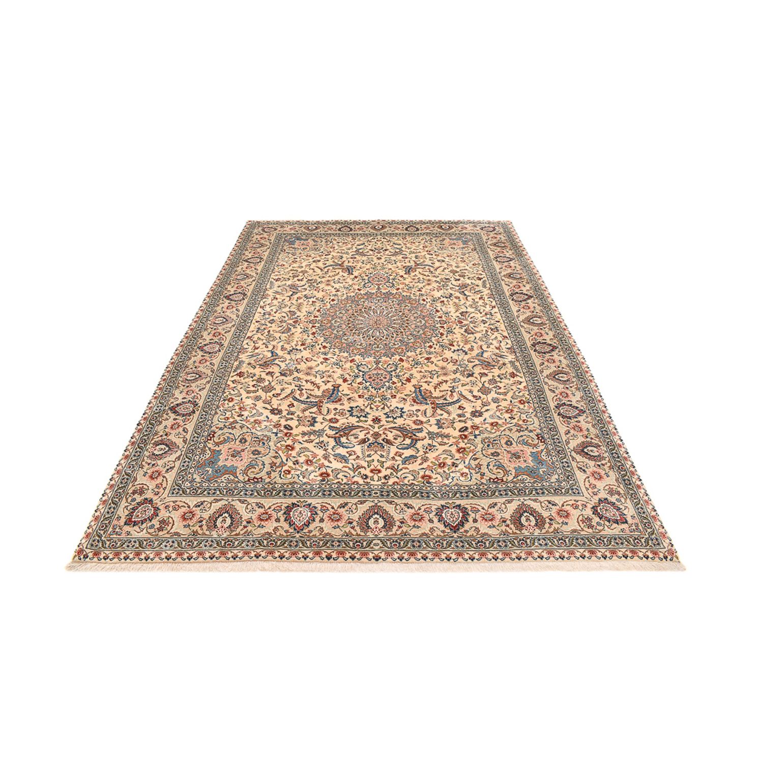 Perser Rug - Ghom - Royal - 298 x 204 cm - light beige