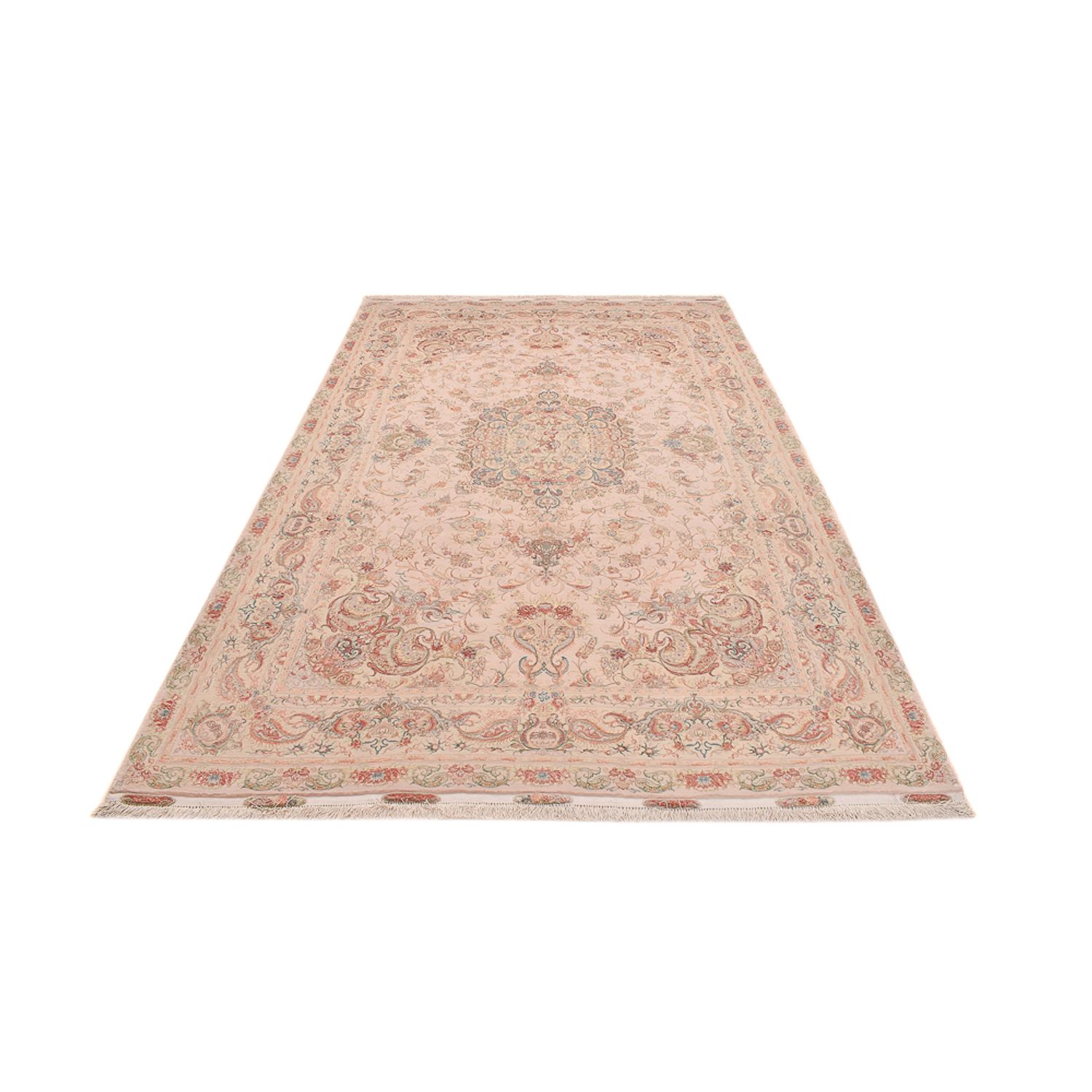 Perser Rug - Tabriz - Royal - 314 x 200 cm - light beige