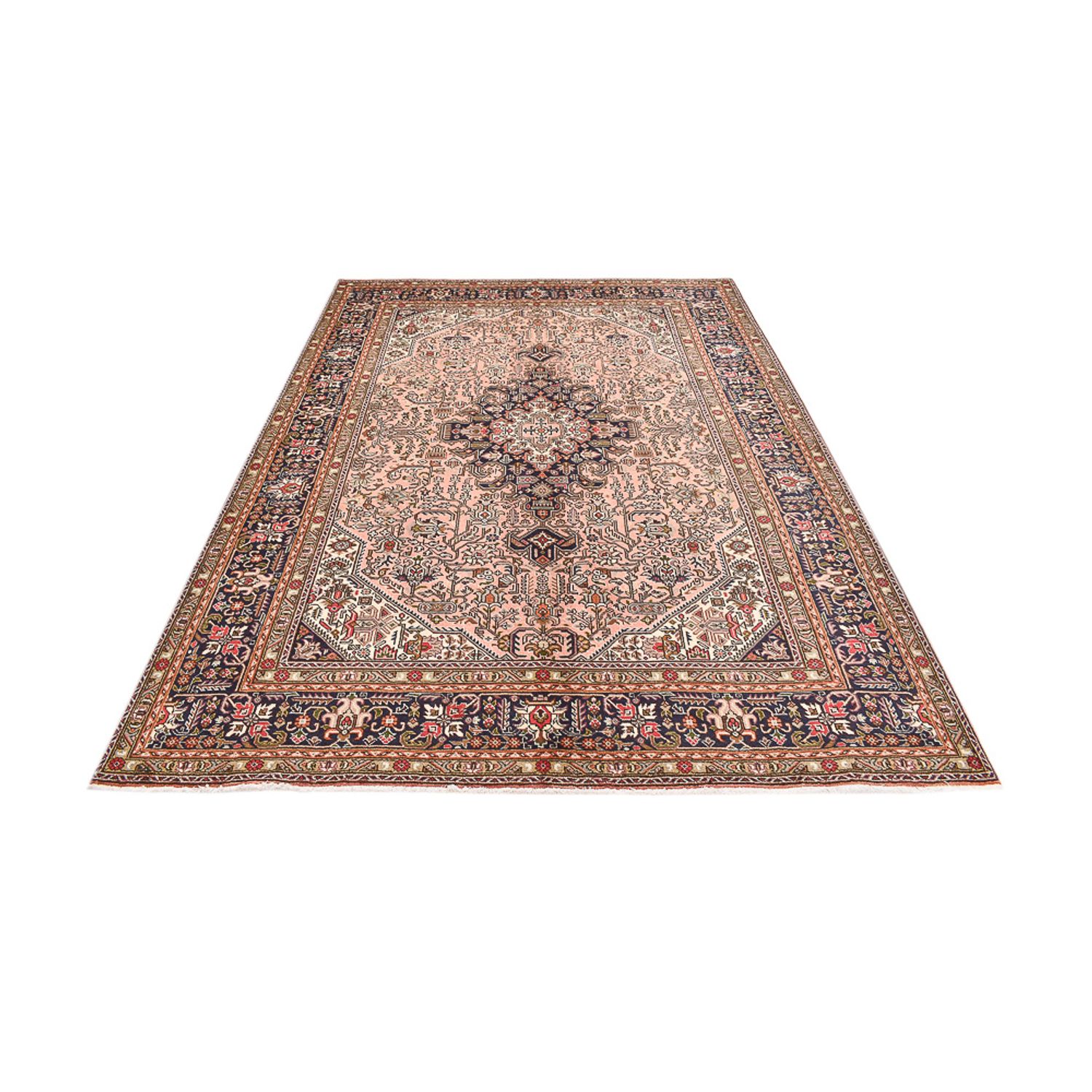 Perser Rug - Tabriz - 291 x 206 cm - light red