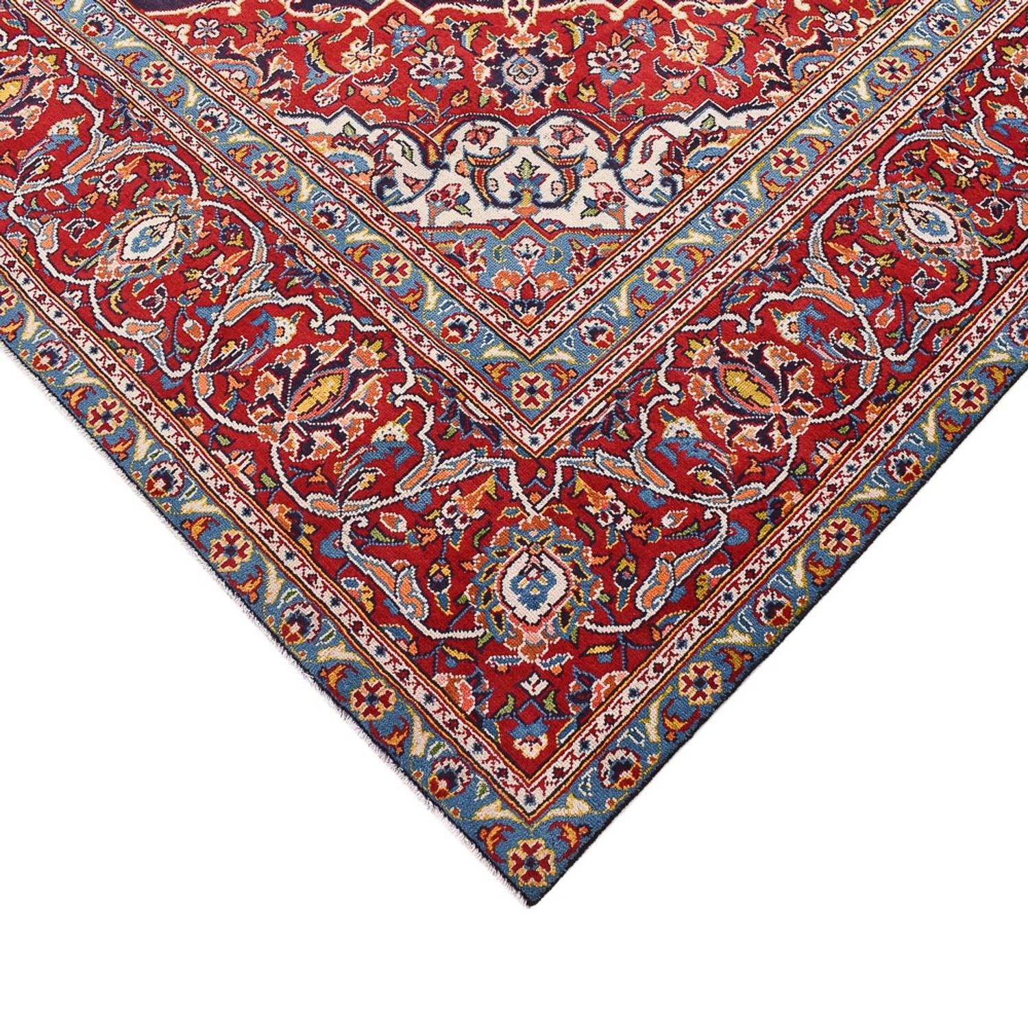 Perser Rug - Keshan - 345 x 232 cm - dark red