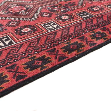 Runner Belutsch Rug - 378 x 85 cm - red