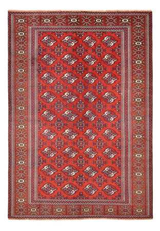 Turkaman Rug - 273 x 185 cm - red