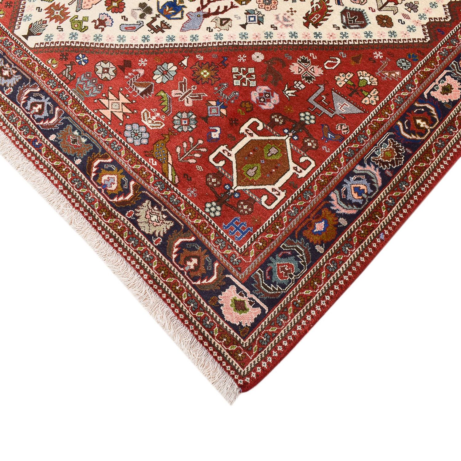 Gabbeh Rug - Kashkuli Perser - 302 x 208 cm - beige