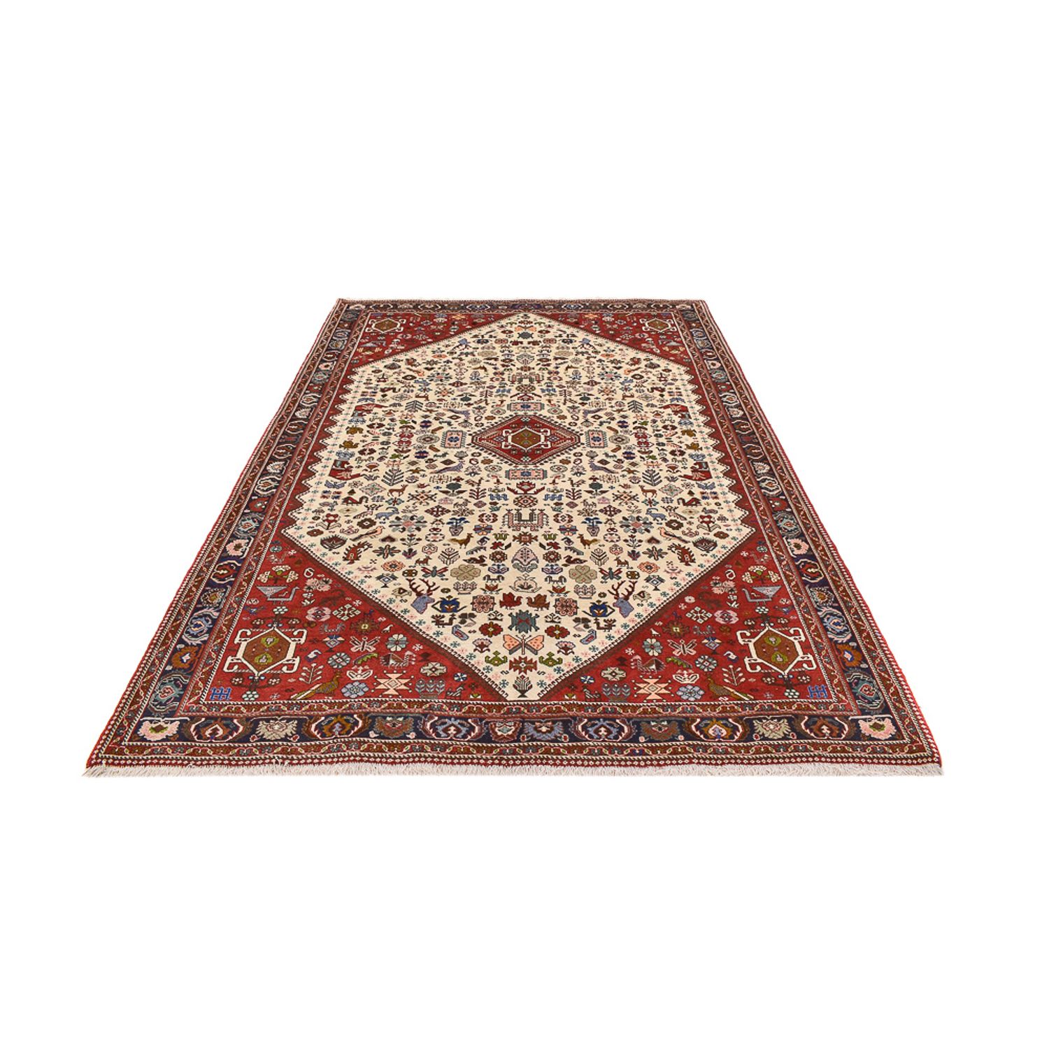 Gabbeh Rug - Kashkuli Perser - 302 x 208 cm - beige