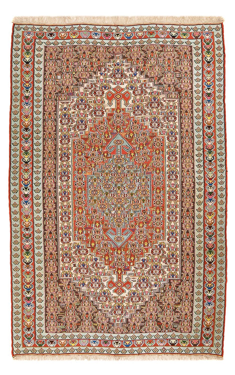 Kelim Rug - Oriental - 258 x 160 cm - light red