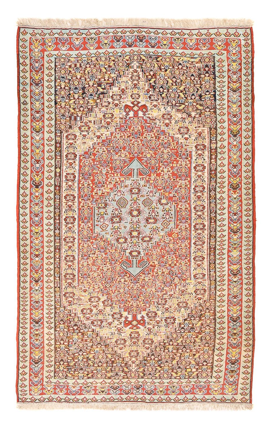 Kelim Rug - Oriental - 255 x 155 cm - light red