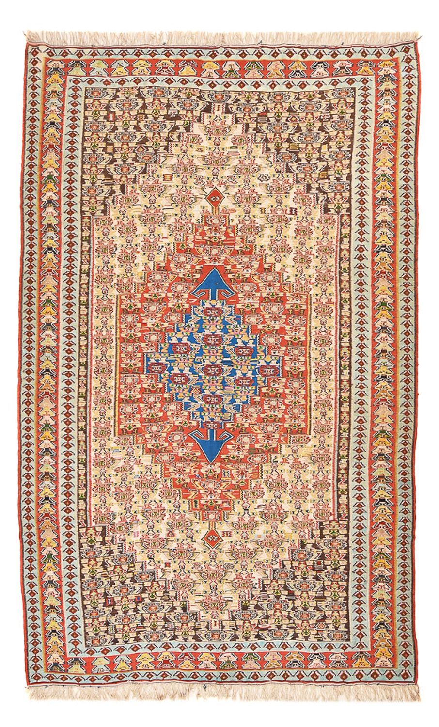 Kelim Rug - Oriental - 260 x 158 cm - light red