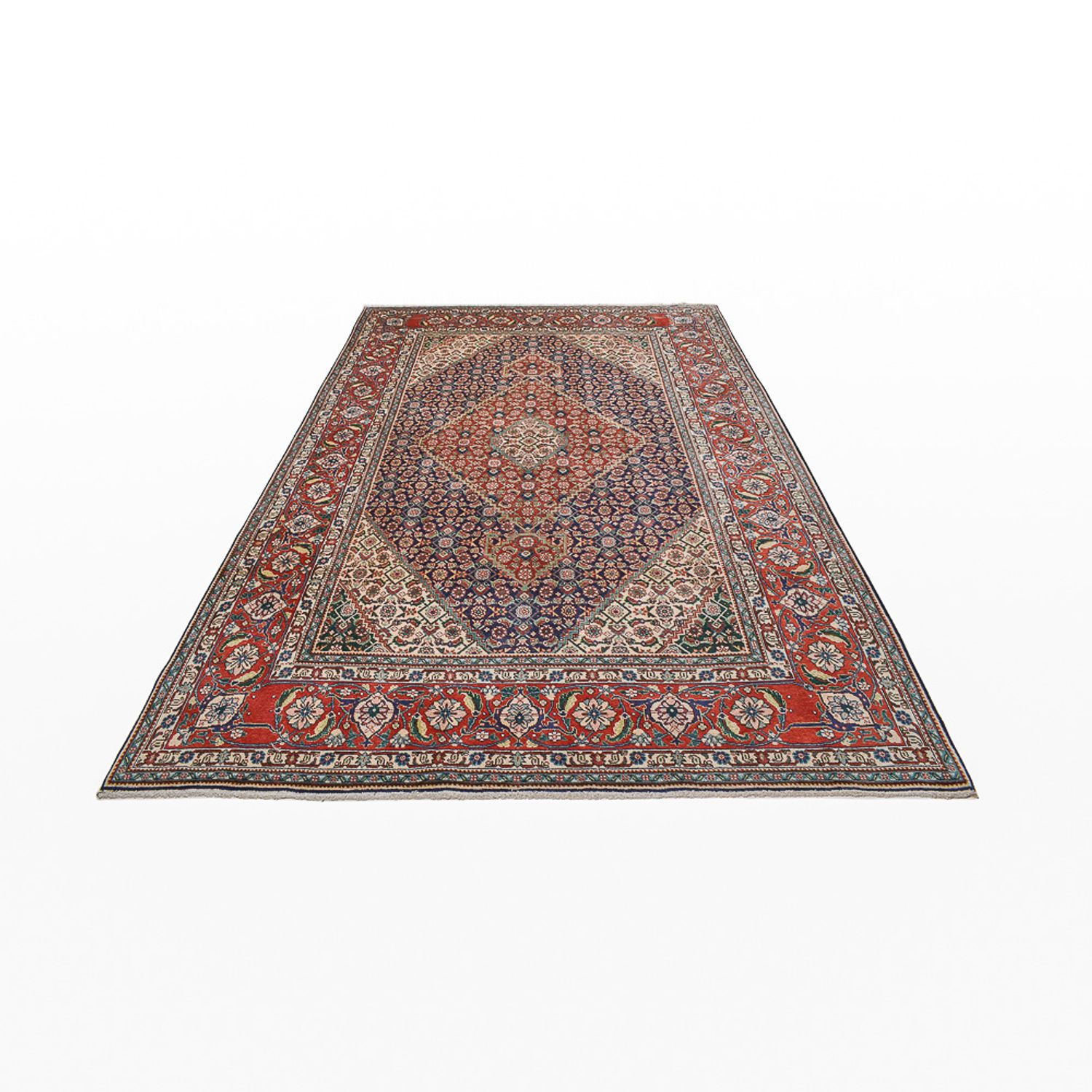 Perser Rug - Tabriz - Royal - 303 x 199 cm - dark red