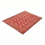 Turkaman Rug - 167 x 115 cm - red