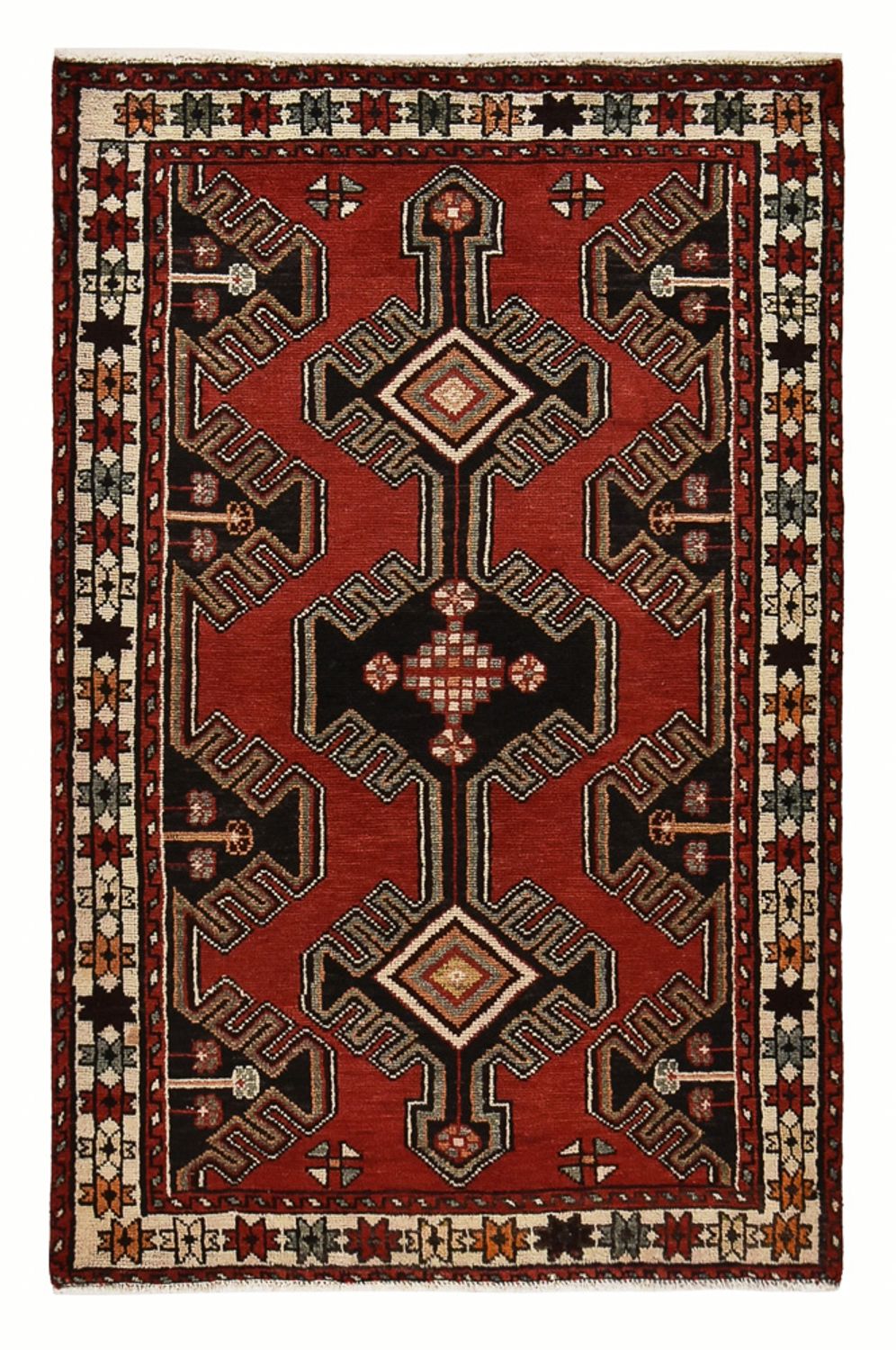 Perser Rug - Nomadic - 153 x 100 cm - red