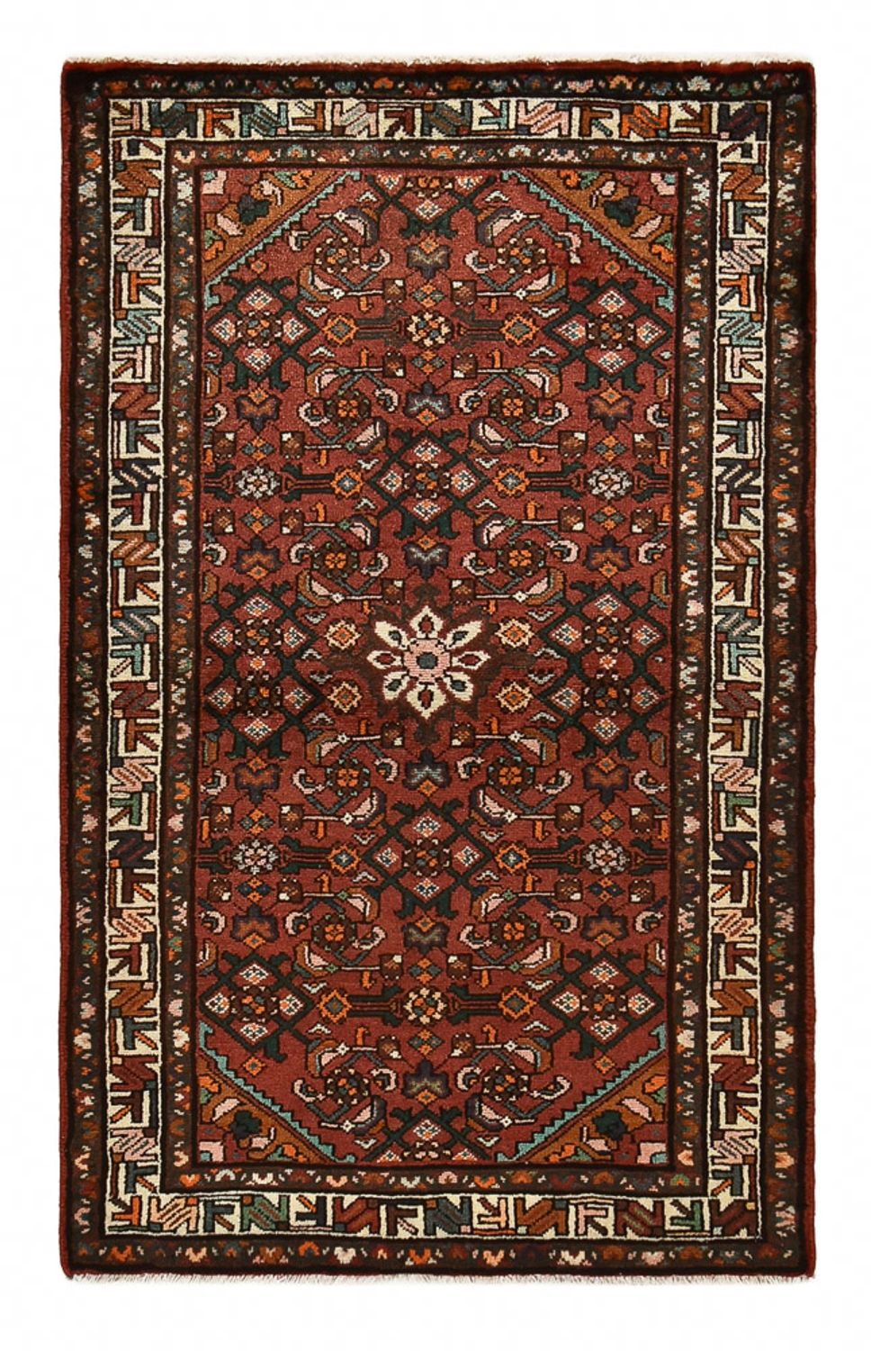 Perser Rug - Nomadic - 163 x 100 cm - dark red