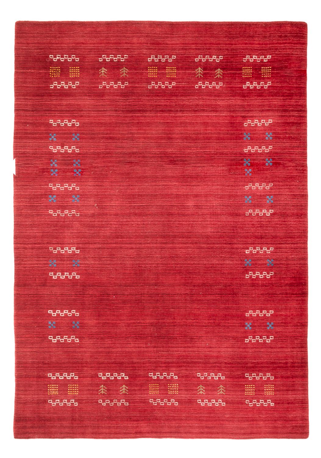 Gabbeh Rug - Loribaft Softy - 240 x 170 cm - red