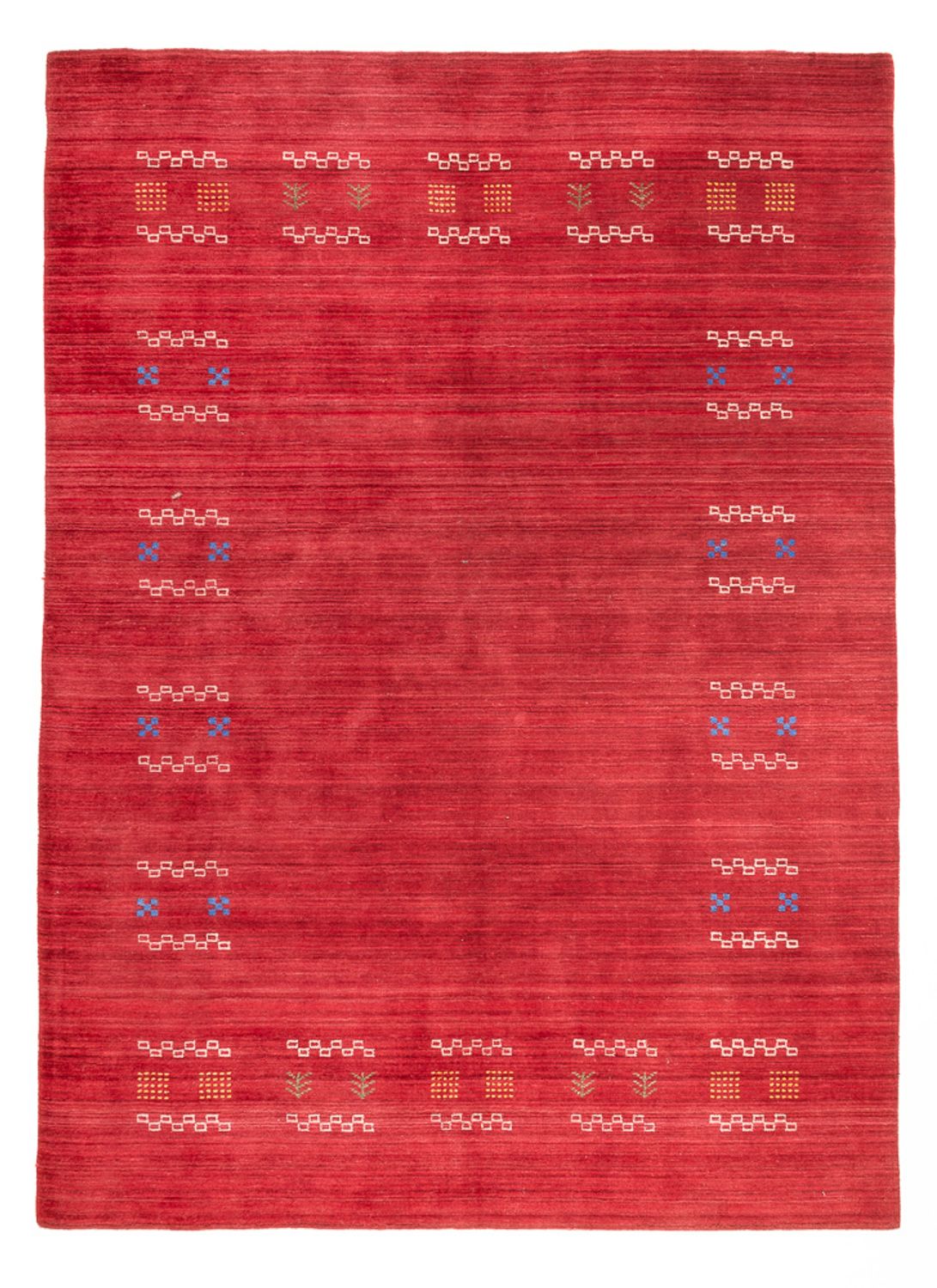 Gabbeh Rug - Loribaft Softy - 240 x 170 cm - red