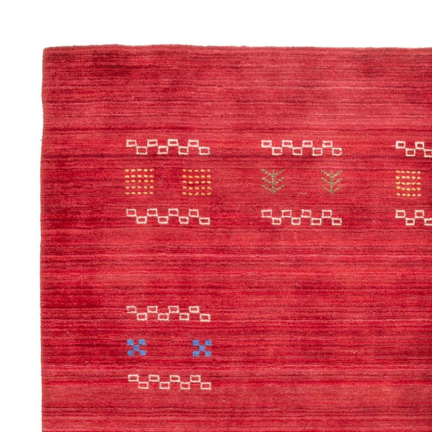 Gabbeh Rug - Loribaft Softy - 240 x 170 cm - red