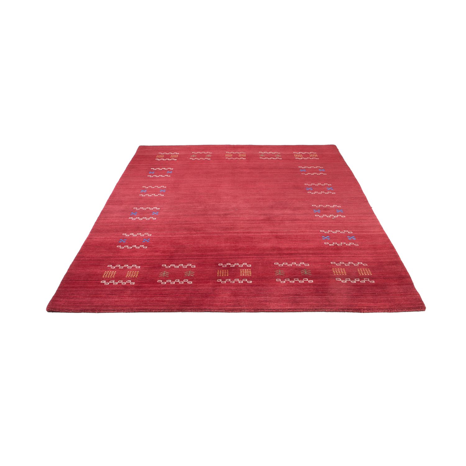 Gabbeh Rug - Loribaft Softy - 240 x 170 cm - red