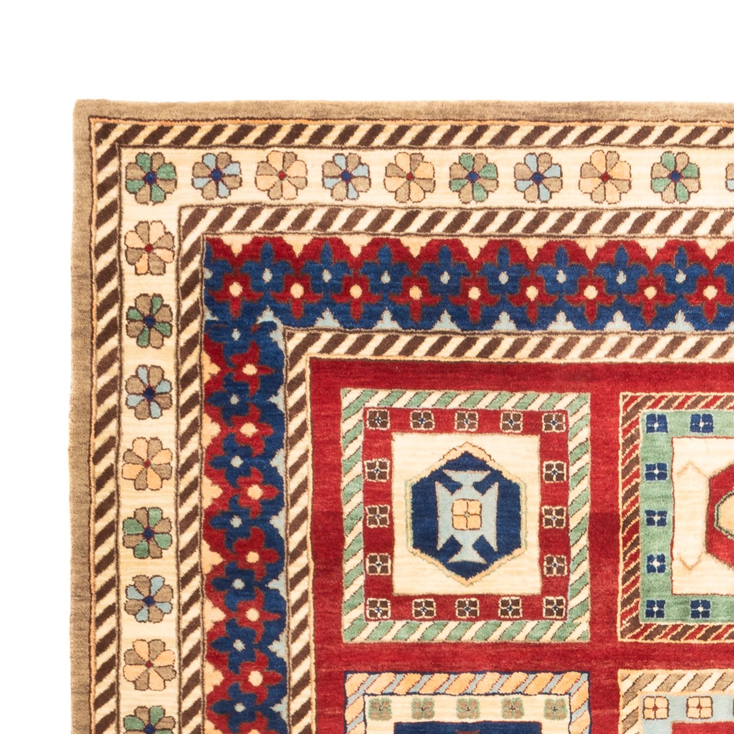 Gabbeh Rug - Loribaft Indus - 241 x 168 cm - multicolored