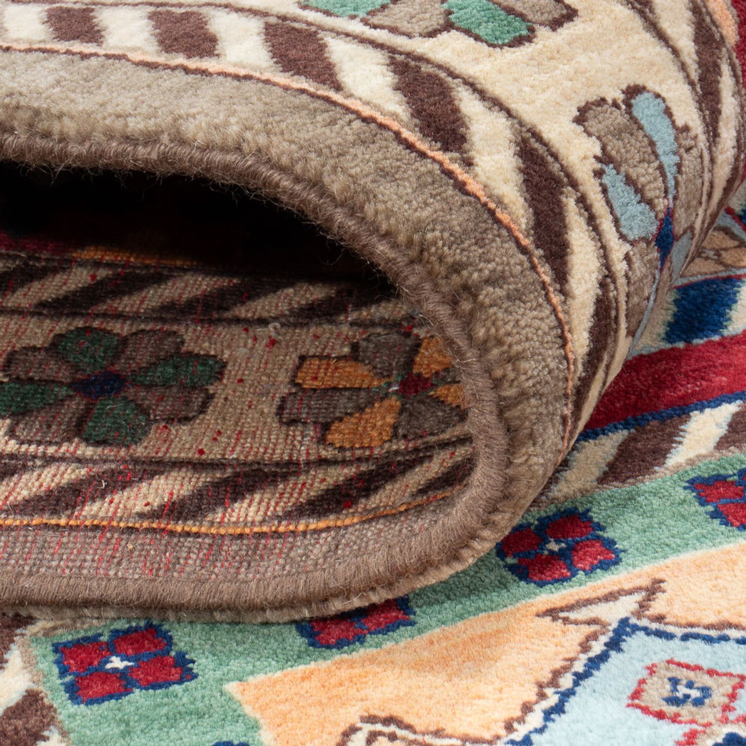 Gabbeh Rug - Loribaft Indus - 241 x 168 cm - multicolored