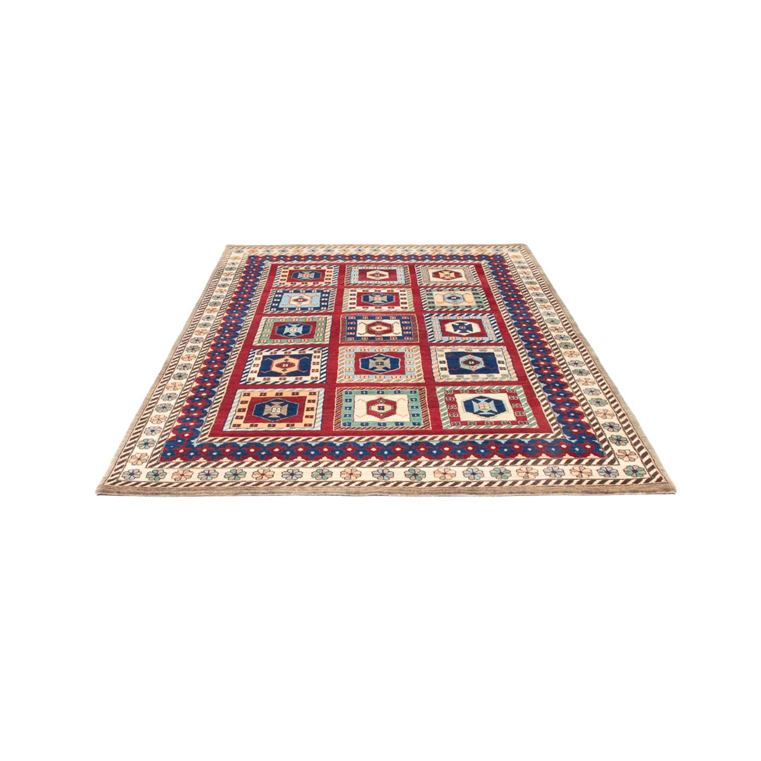 Gabbeh Rug - Loribaft Indus - 241 x 168 cm - multicolored