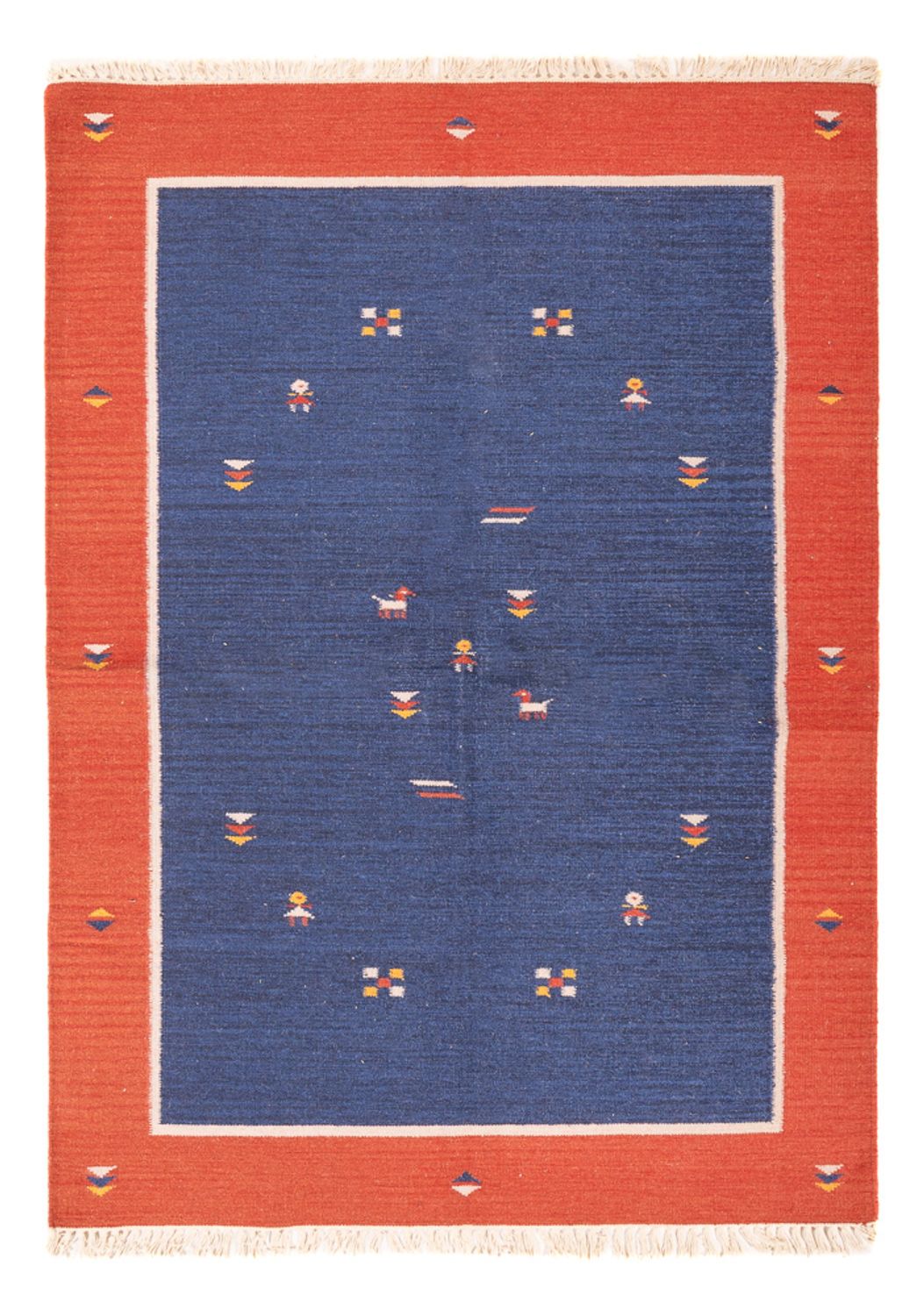 Kelim Rug - Trendy - 200 x 140 cm - multicolored