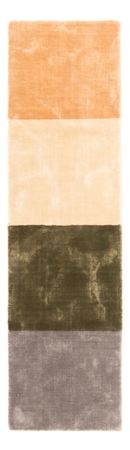 Runner Viscose Rug - 157 x 42 cm - multicolored