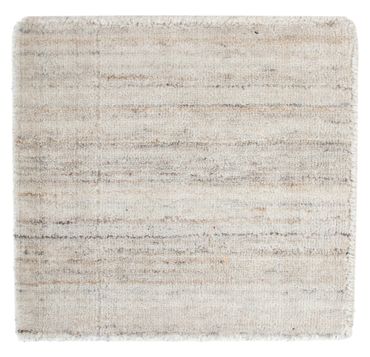 Wool Rug square  - 34 x 32 cm - light grey