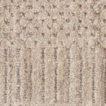 Wool Rug square  - 30 x 30 cm - brown