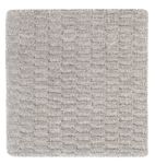 Wool Rug square  - 32 x 32 cm - grey