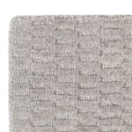 Wool Rug square  - 32 x 32 cm - grey