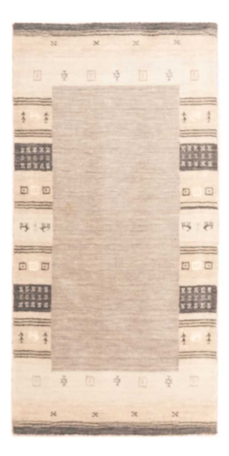 Gabbeh Rug - Indus - 145 x 70 cm - light grey