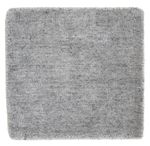 Wool Rug square  - 30 x 30 cm - grey