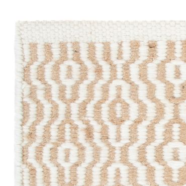 Wool Rug square  - 35 x 32 cm - beige