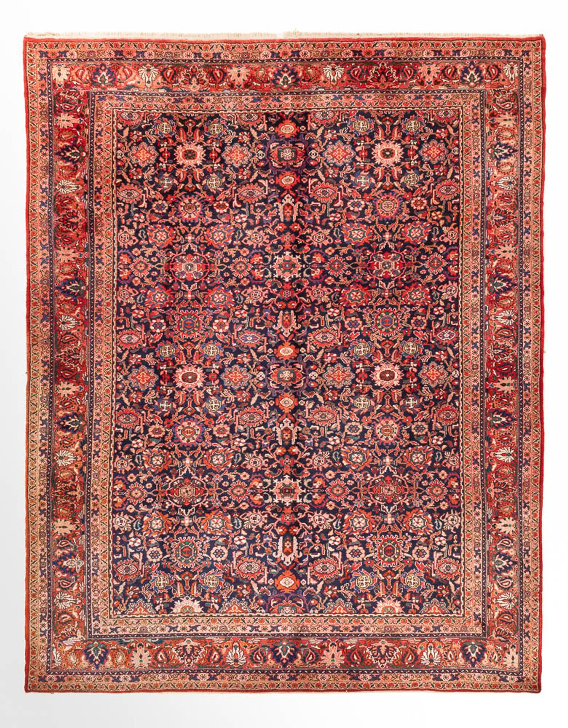 Perser Rug - Nomadic - 300 x 250 cm - dark red